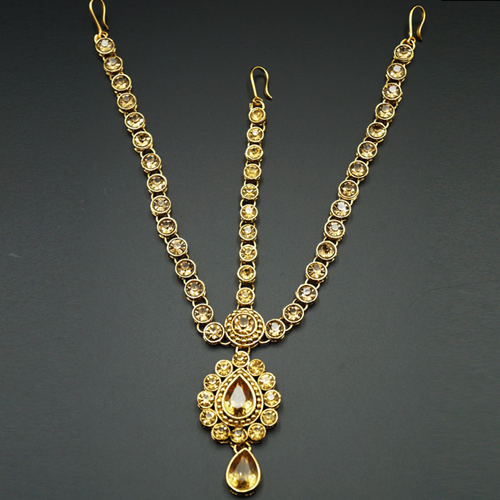 Nadi Gold Diamante Mathaa Pathi - Gold| Indian Jewellery Online | Asian ...