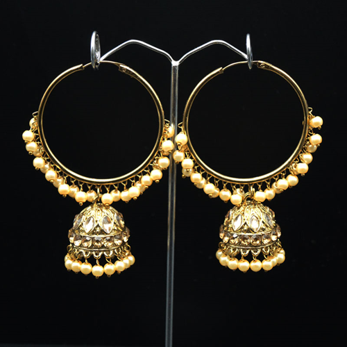 Sakti - Gold (Hoop) Bali Earrings -AntiqueGold