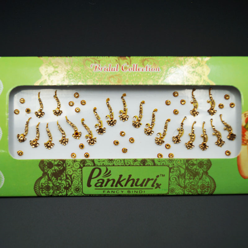 Pankhuri - Gold Pack Diamante Bindi