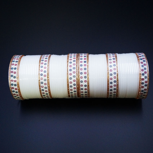 Traditional Bridal Choora - White