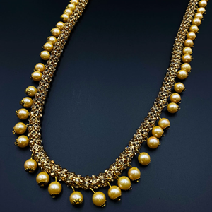 Eona Gold Diamante Saree Belt - Gold