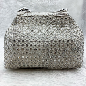 Saku- Gold Potli Bag - Gold