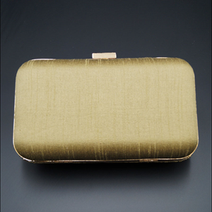 Reia Dark Gold  Kundan Clutch Bag