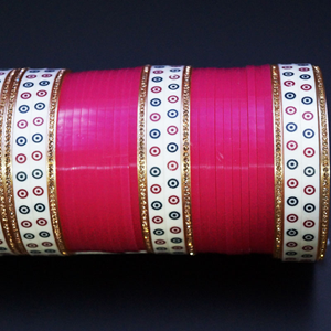 Traditional Bridal Choora - Pink