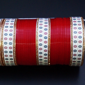 Traditional Bridal Choora - Red